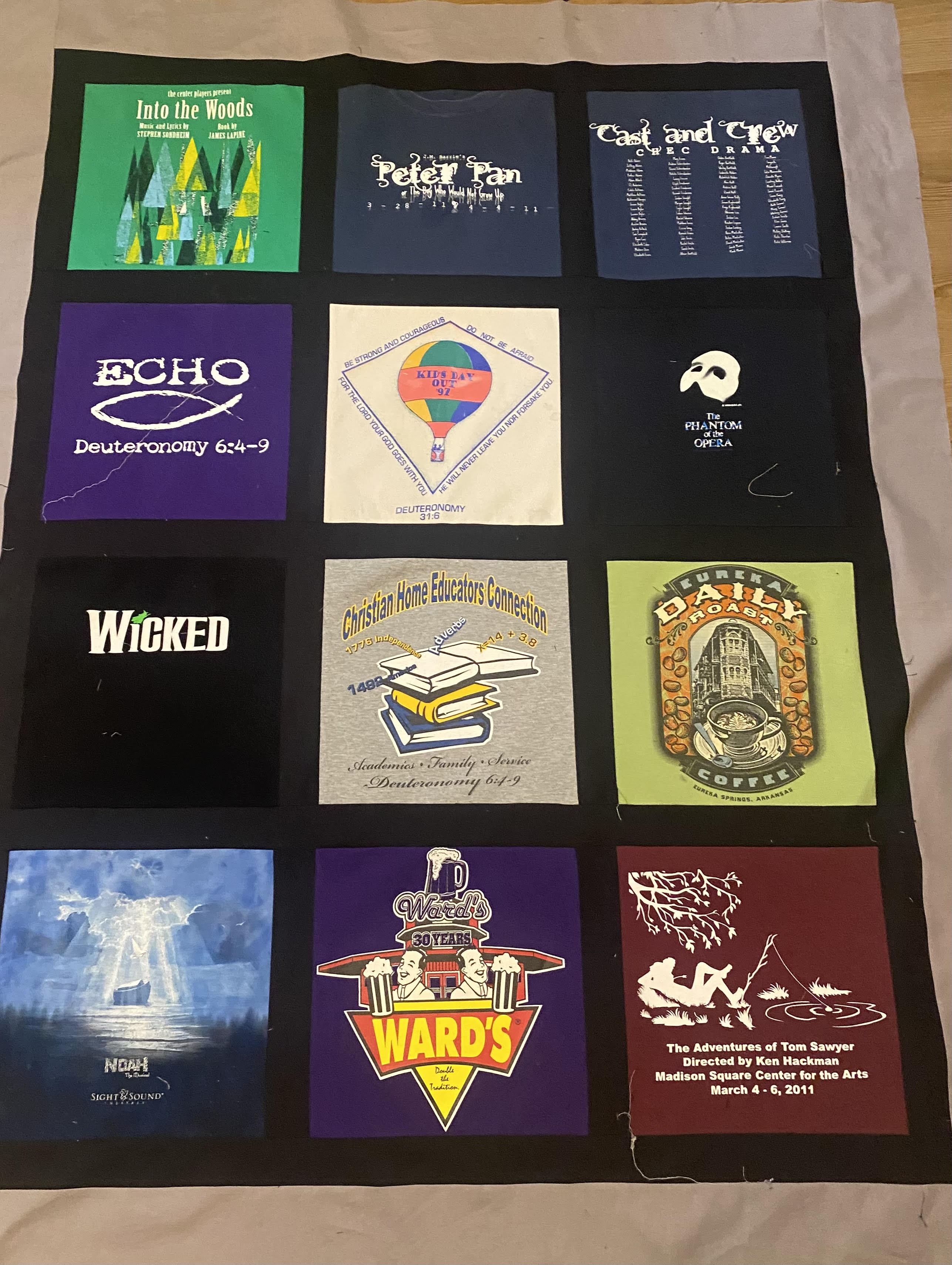 Custom T-Shirt Quilt